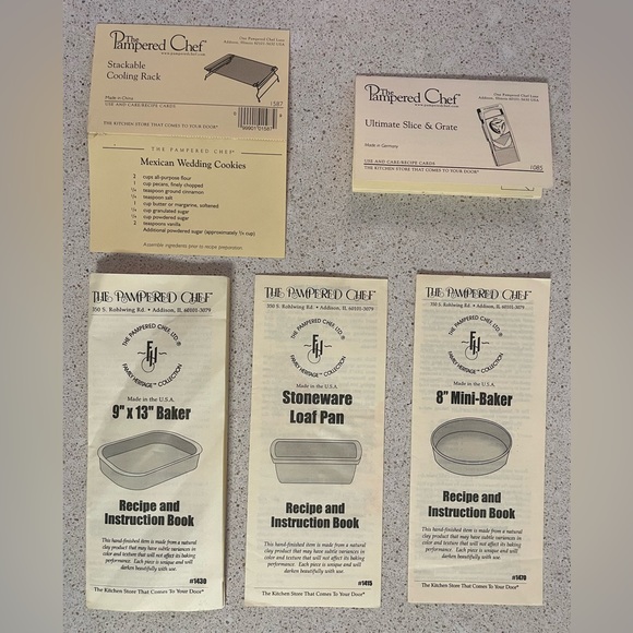 Pampered Chef Recipe Books - Picture 7 of 9